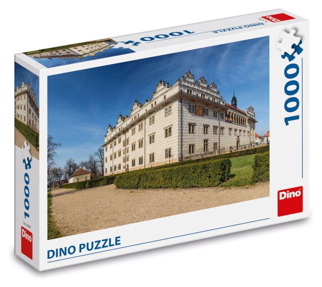 Puzzle Litomyšl 66x47cm 1000 dílků v krabici 32x23x7cm Zdjęcie produktu 
