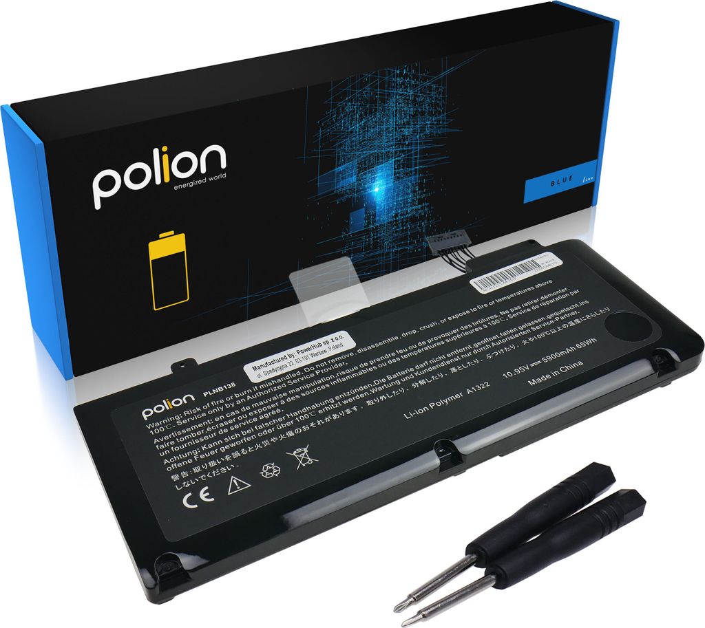 POLION Laptopakku für MacBook Pro 13 2009-2012