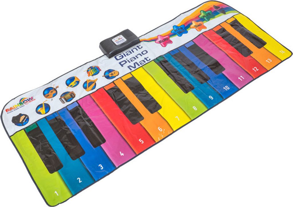 N-Gear Piano Dance Mat XXL - 180 cm - vícebarevná Obrázek produktu 3