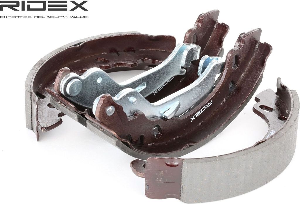 RIDEX Bremsbackensatz Trommelbremse Hinten für FORD KA (RU8) 70B0014