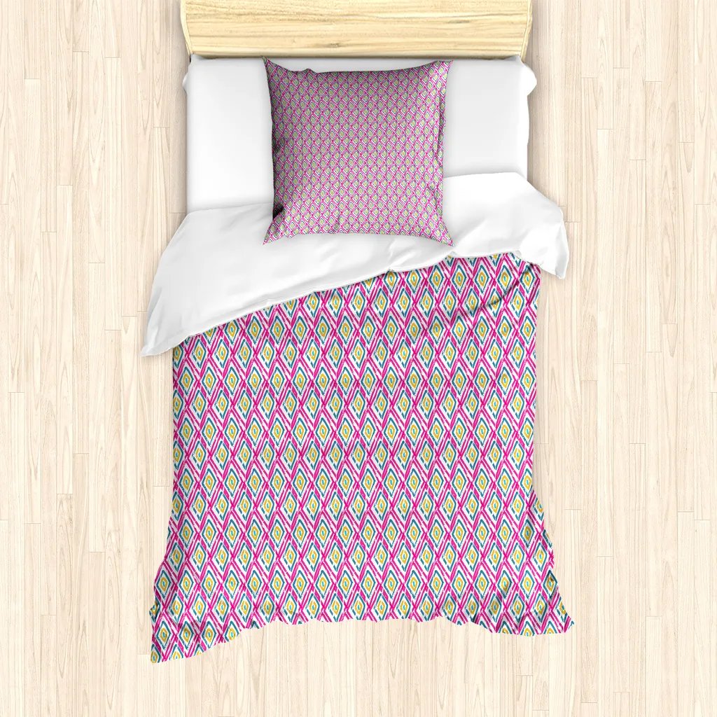 Set Copripiumino ABAKUHAUS Singolo 135x200cm Microfibra Anallergica