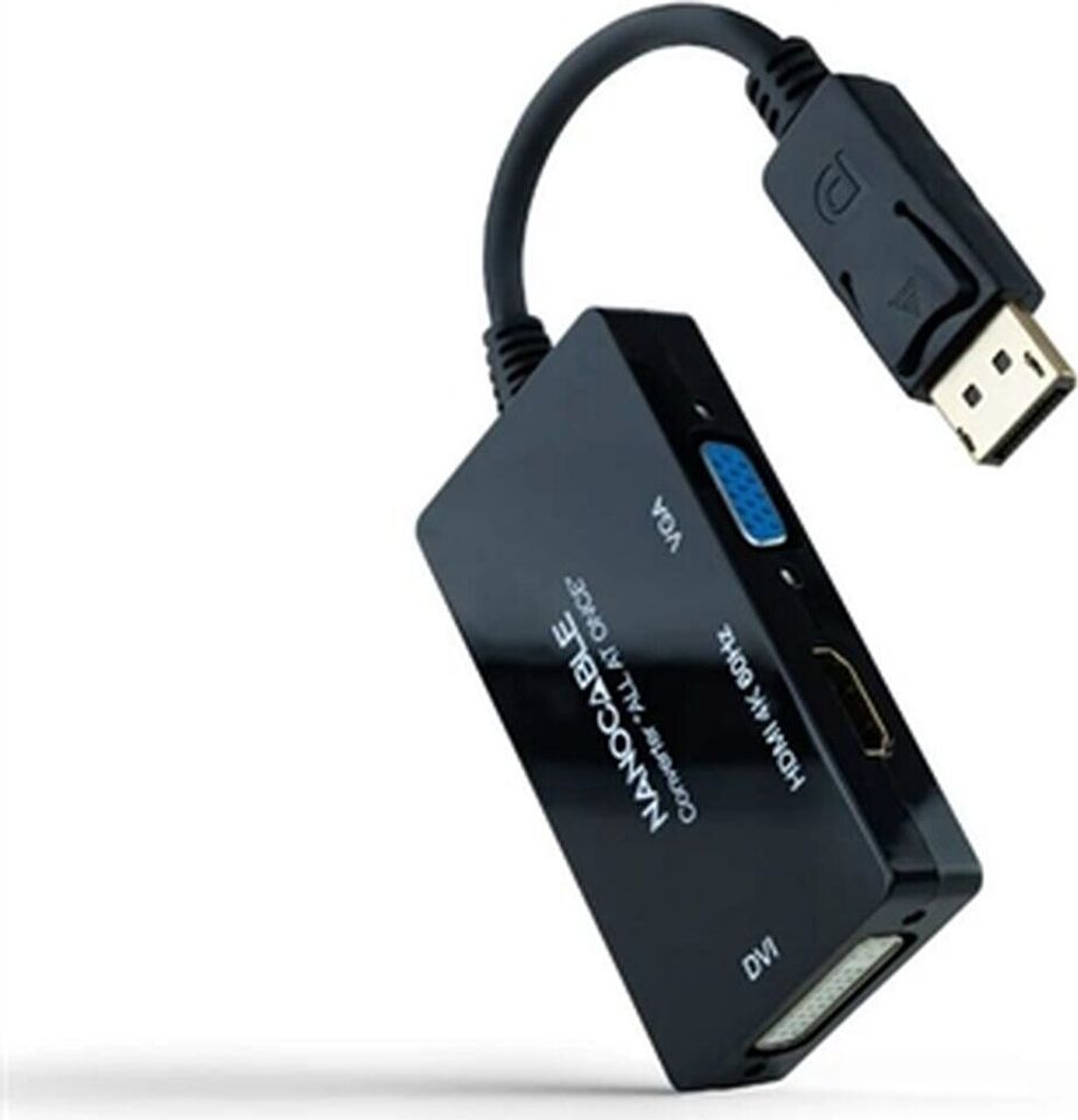 Nanocable 10.16.3301-all Adapter Durchsichtig Durchsichtig One Size