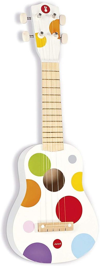 Youkoulele confetti en bois - janod - j07597 - instrument Image du produit 