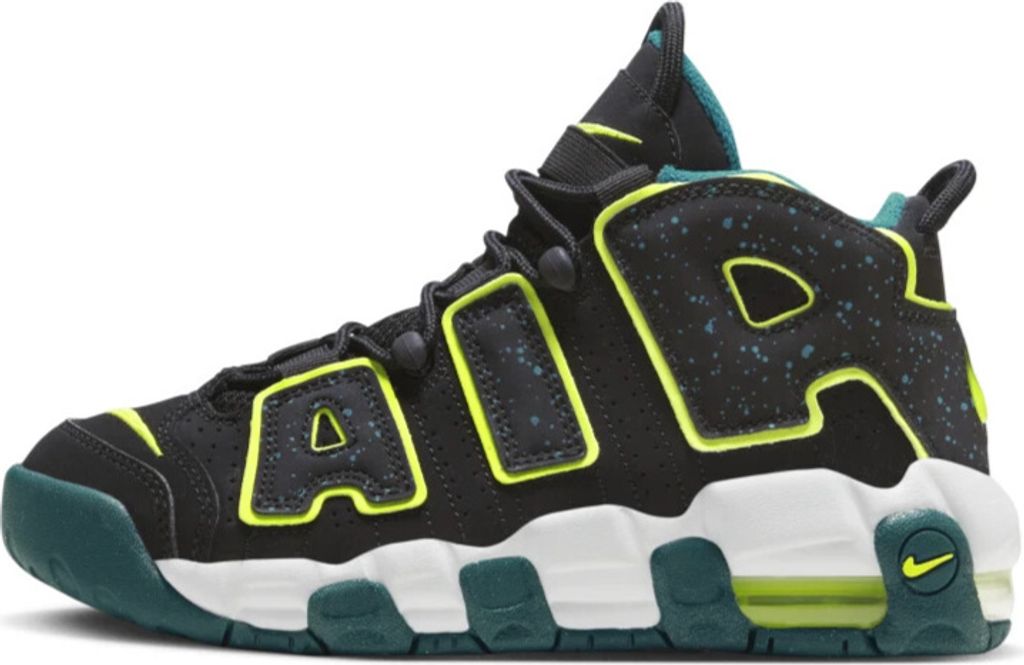 Nike Air More Uptempo Low Black Geode Teal Grün Schwarz Sneaker NEU – 37,5