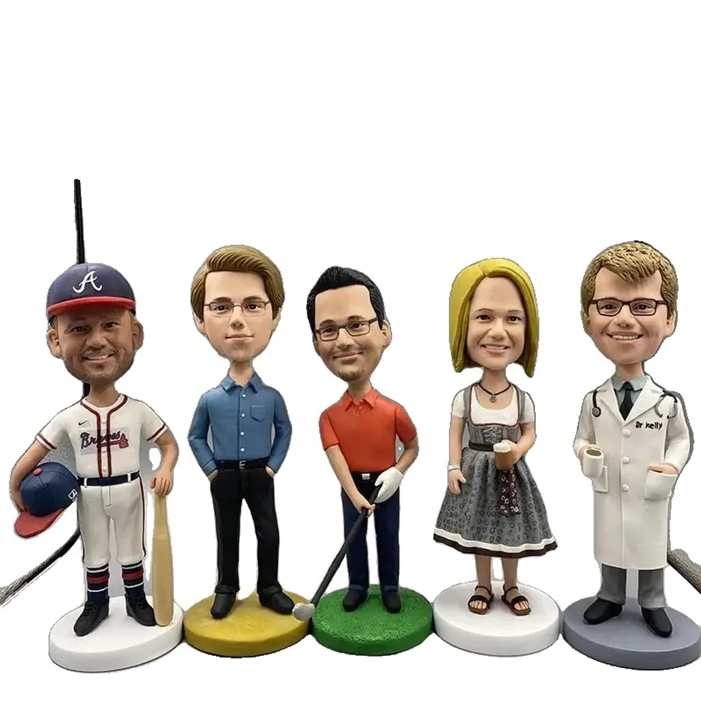 Topper de Gâteau de Mariage Personnalisé - Figurine Bobblehead Unique