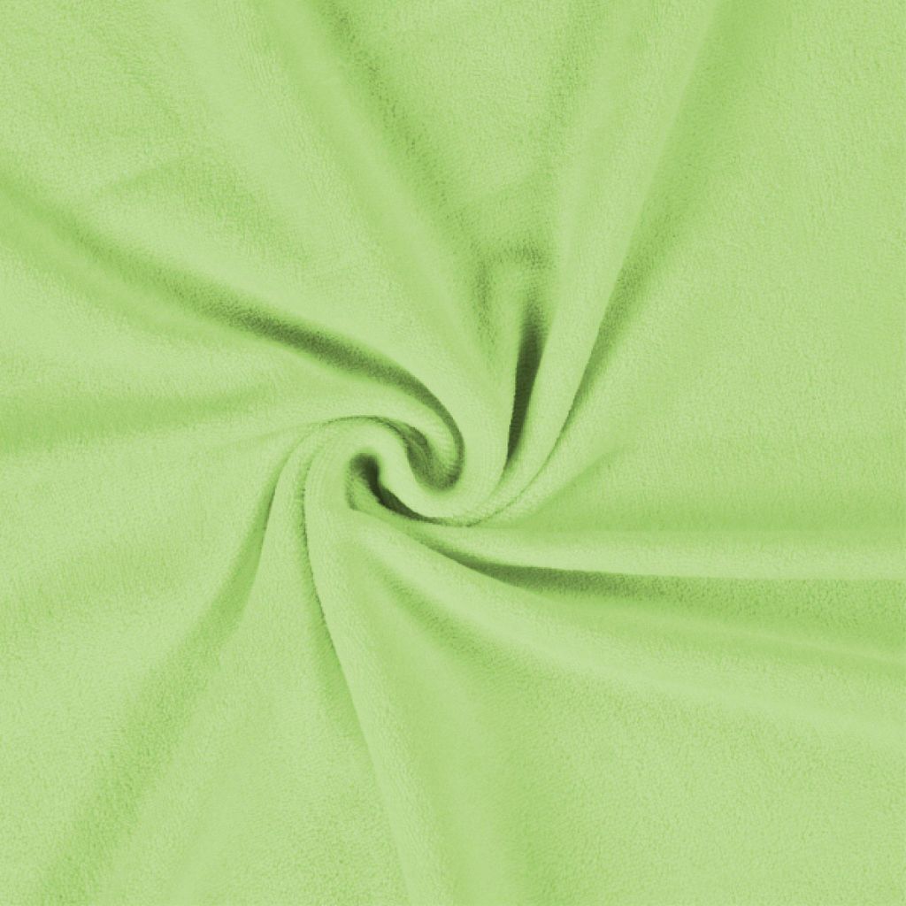 Frottee-Doppelbettlaken 180x200cm hellgrün