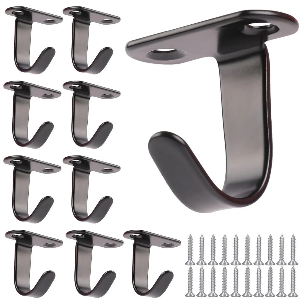 Fixation Durable : Crochets de Plafond Inox pour Clés et Petits Objets