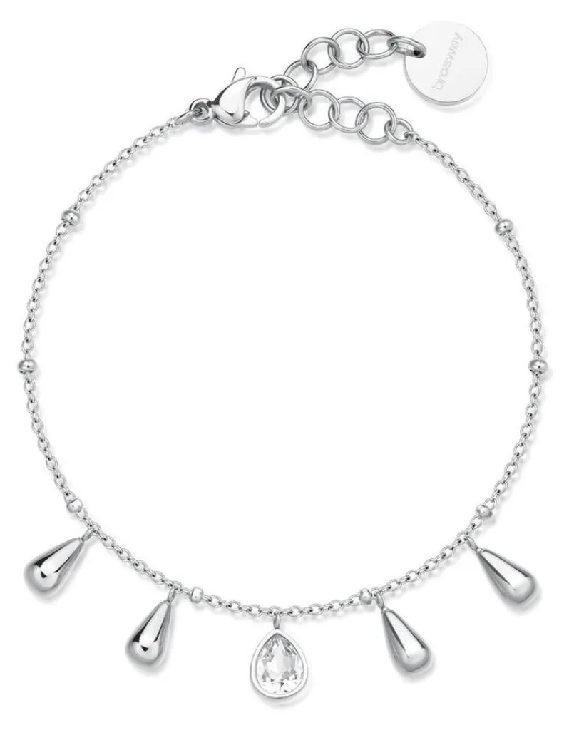 Bracelet acier inoxydable anti-ternissement pendentifs Tear Drop BPC19