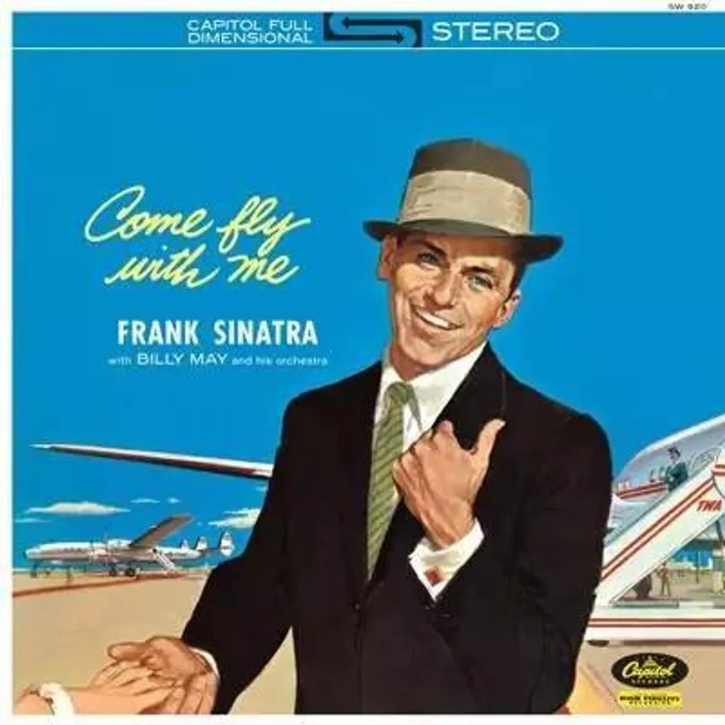 Disque Vinyle Come Fly With Me Frank Sinatra Album Remasterisé 180g LP
