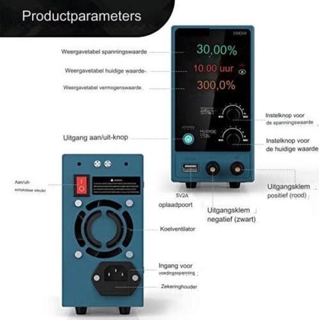 Labornetzteil - Einstellbares Netzteil - Labornetzteil - Einstellbares Labornetzteil