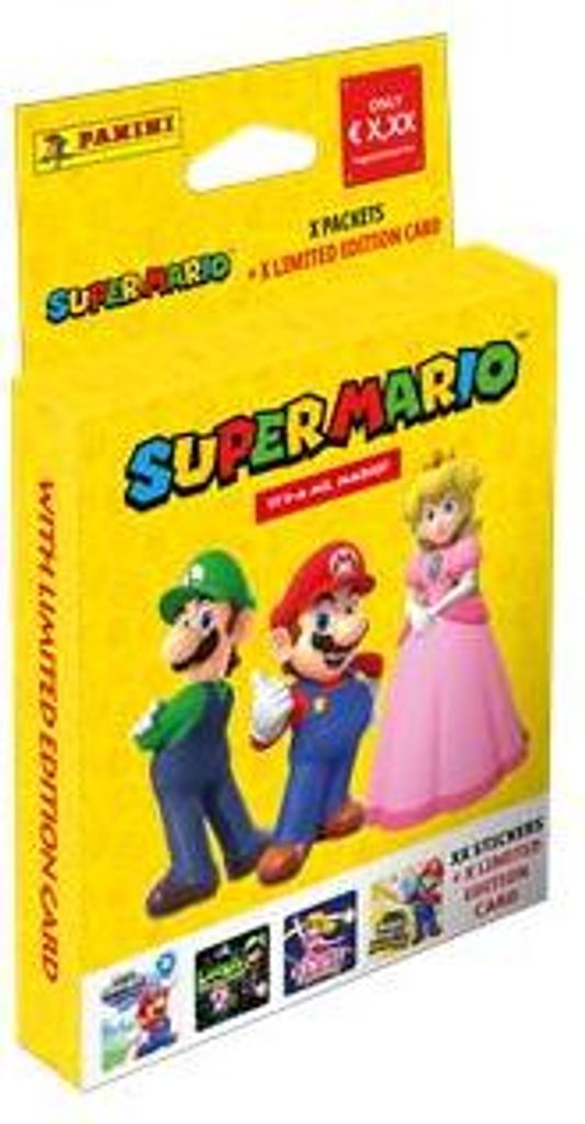 Super Mario Sticker 2 Ecoblister Produktbild 