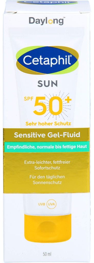 Sunscreen gel fluid for sensitive SPF 50+ Cetaphil Sun 50ml