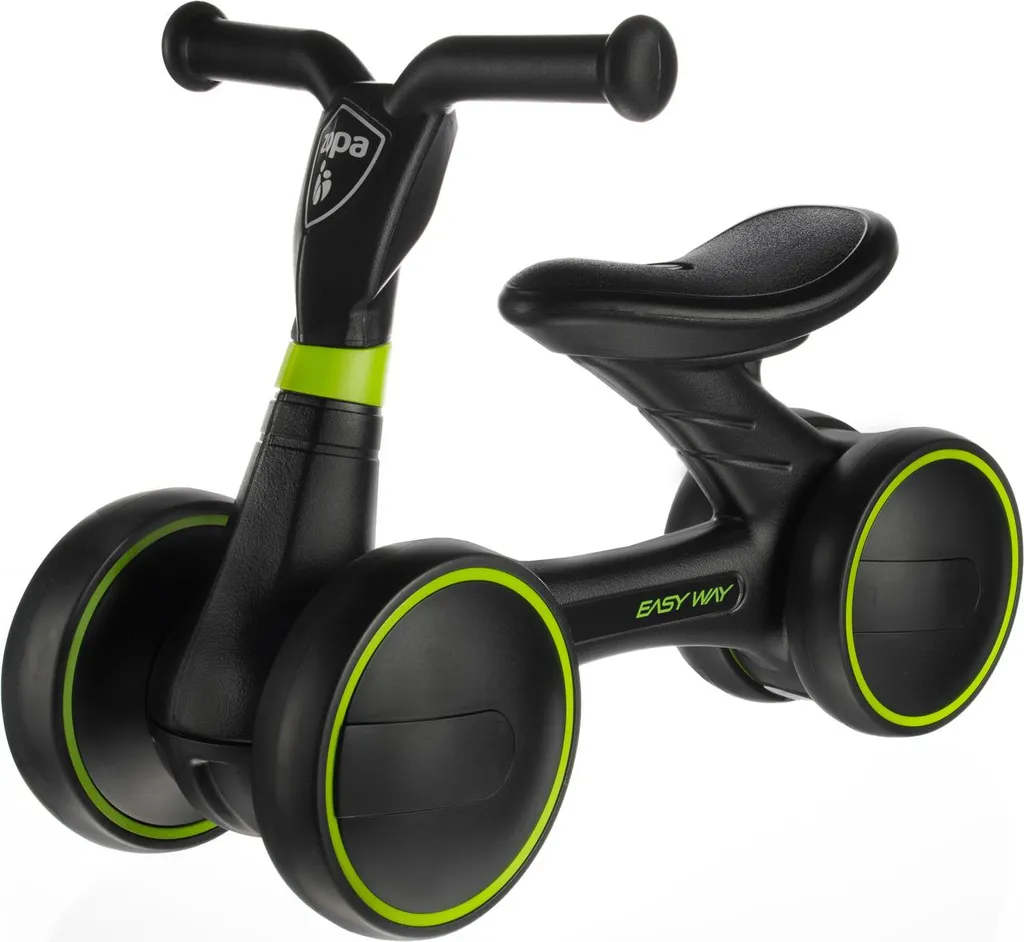 Draisienne Zopa Easy Race Vert : Le Vélo sans Pédales Stable et Maniable