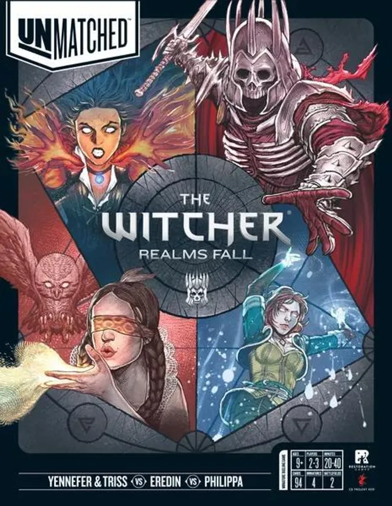 Unmatched - The Witcher : Chute des Royaumes Jeu de Plateau Eredin