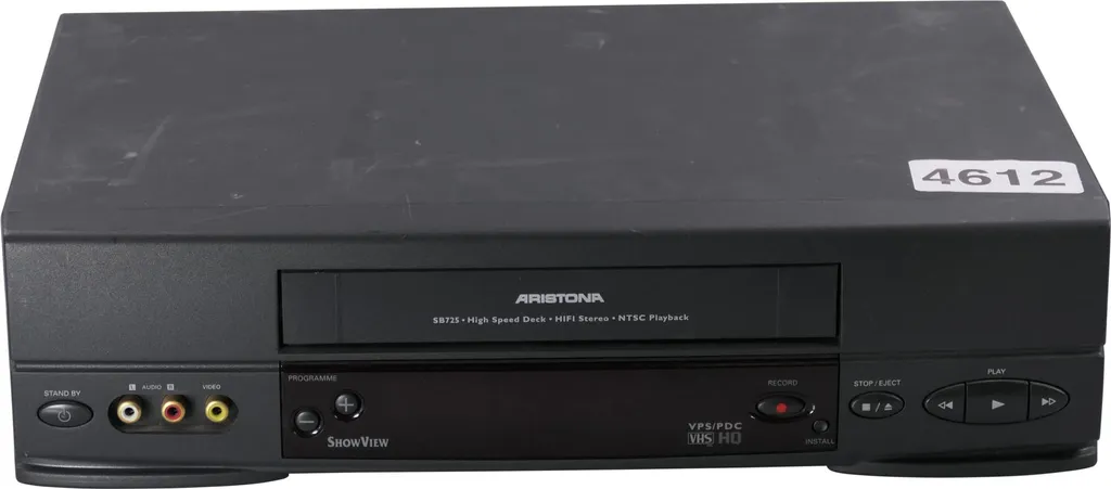 Magnétoscope Aristona SB725/03 Haute Fidélité avec Nettoyage Automatique
