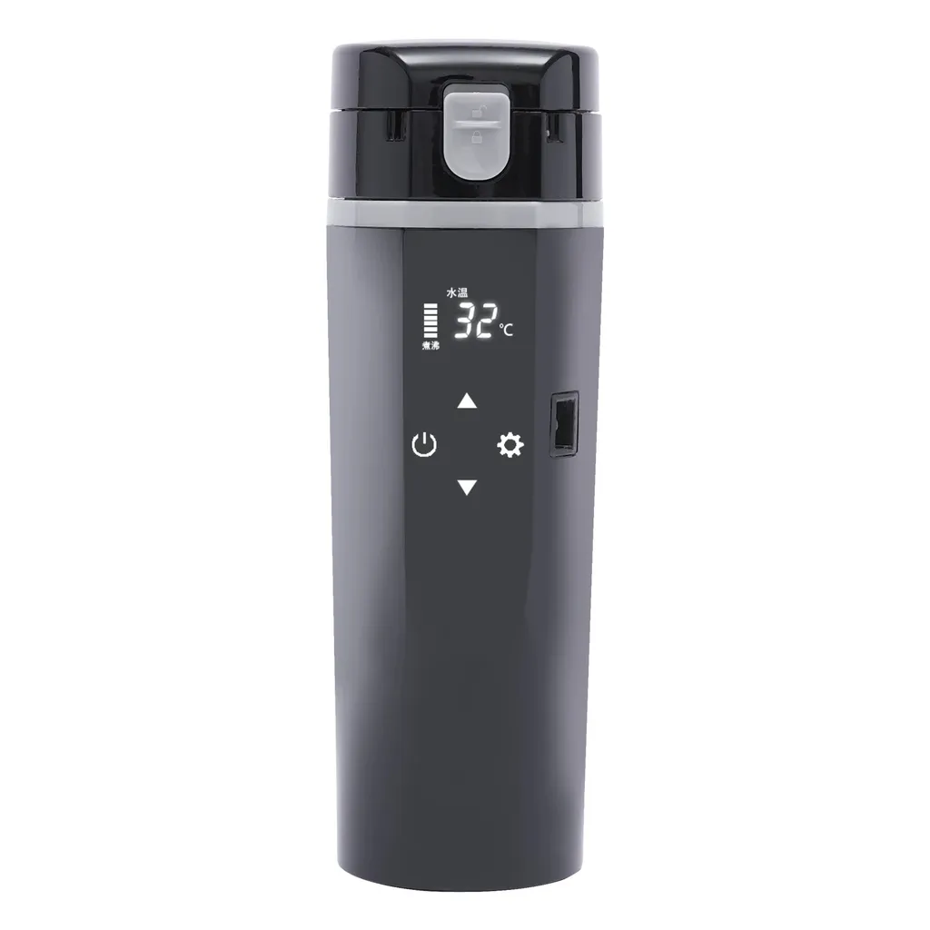DULO Bollitore Intelligente Per Auto - Tazza Termica Scalda Caffè Portatile, Controllo Temperatura Via App, 3 Livelli 50-100°C - 4