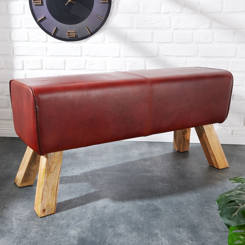 riess-ambiente Design Sitzbank TURNBOCK 100cm coffee Produktbild 