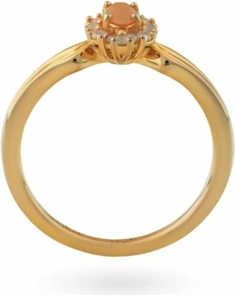 Anello 24KAE 12447Y Oro Misura 16 - Design Chic in Argento Placcato