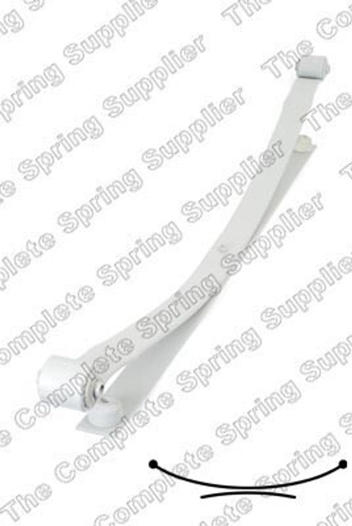 LESJÖFORS 5895018 Blattfedern für VW Caddy III Kombi (2KB, 2KJ, 2CB, 2CJ) Hinten 720/790mm