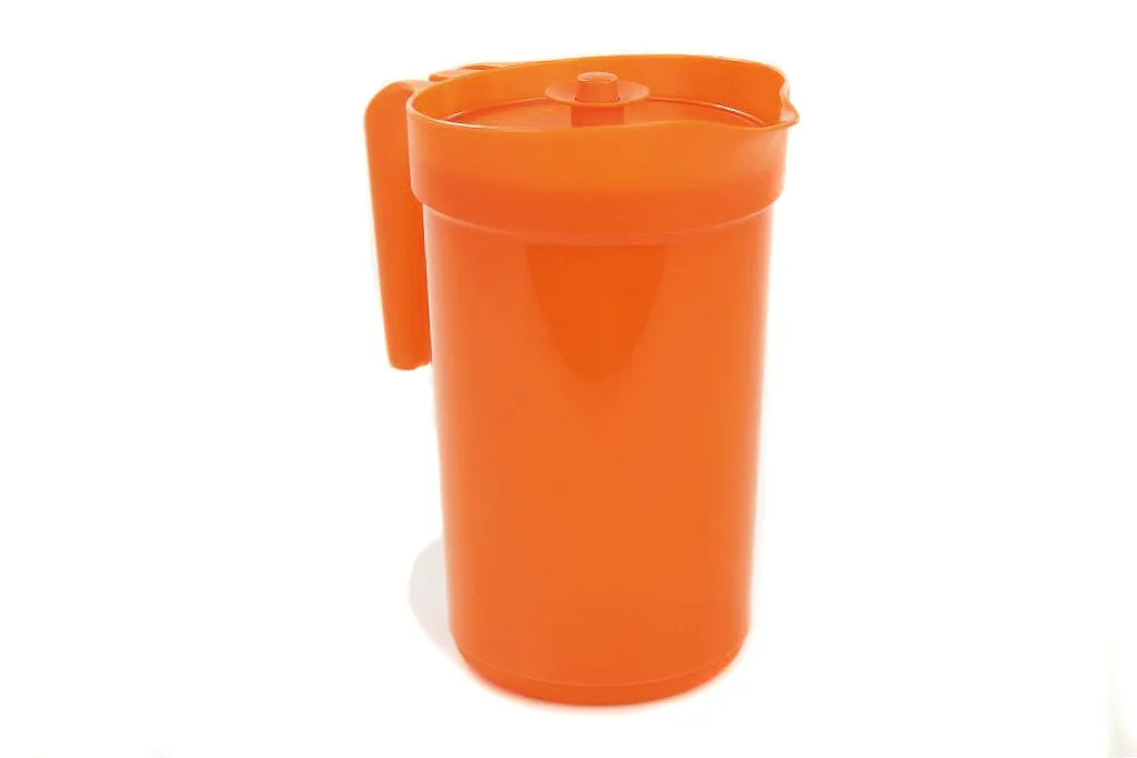 Pichet à Eau Aloha Tupperware 2L Orange Idéal pour Jus et Thé Glacé - 4