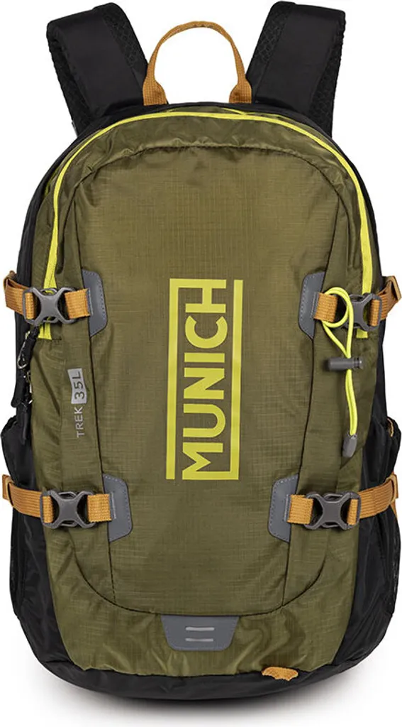 Munich Sac à dos de Ville Vert - Sac de Loisirs Polyvalent Taille Unique