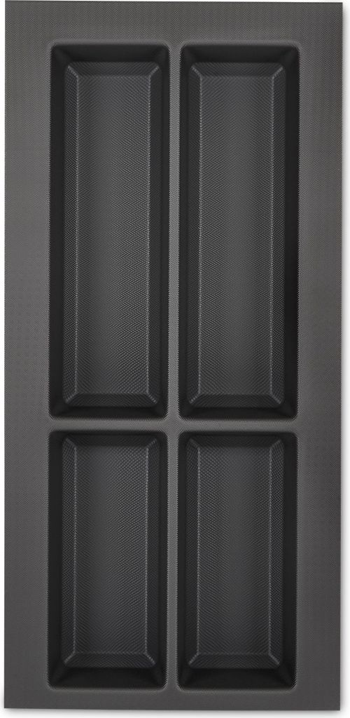 ORGA-BOX VII Design Besteckeinsatz basaltgrau 226 x 474 mm Schubladeneinsatz für Siematic Warendorf KH Küchen uvm. mit 30er Korpus