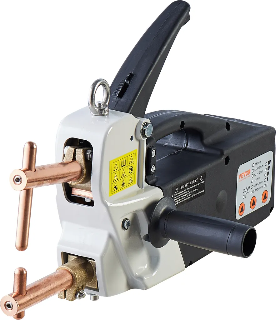 VEVOR Soudeuse par Points Portable 9,2 KVA pour Acier et Inox