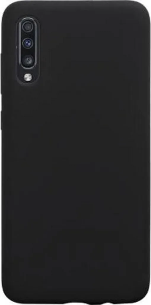 Coque Samsung Galaxy A70 Soft Touch Noire - Protection anti-choc Bigben
