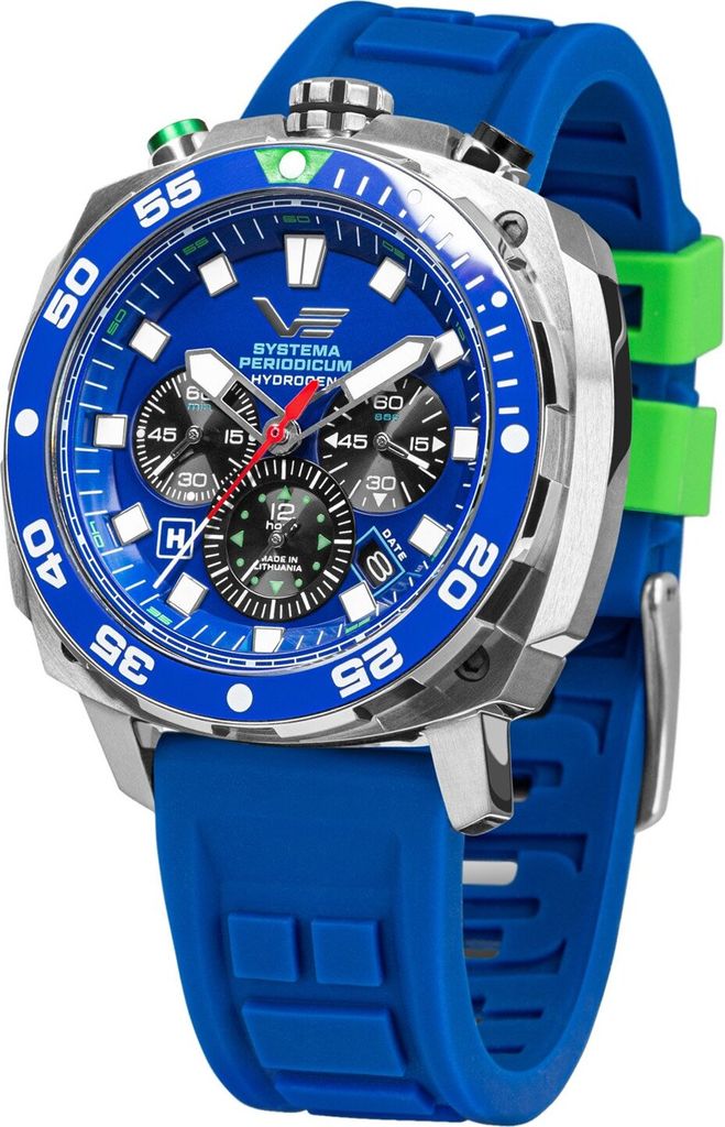 Vostok Europe Systema Periodicum Hydrogen Chronograph Produktbild 1