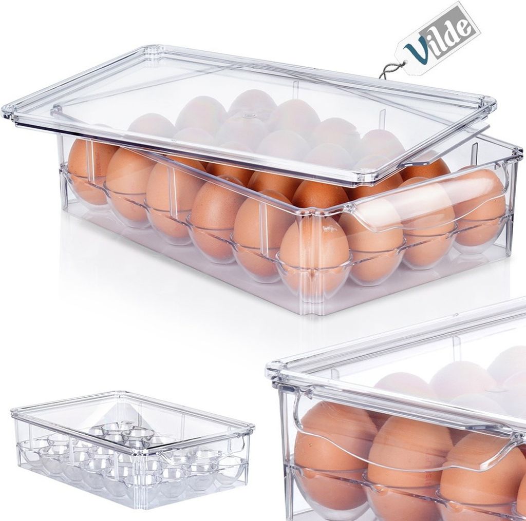 Vilde kontajner na vajcia Box na vajcia Úložný box na Obrázok produktu 