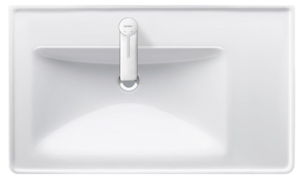 Duravit Möbelwaschtisch D-Neo, 800mm, we 1 HL, Becken links