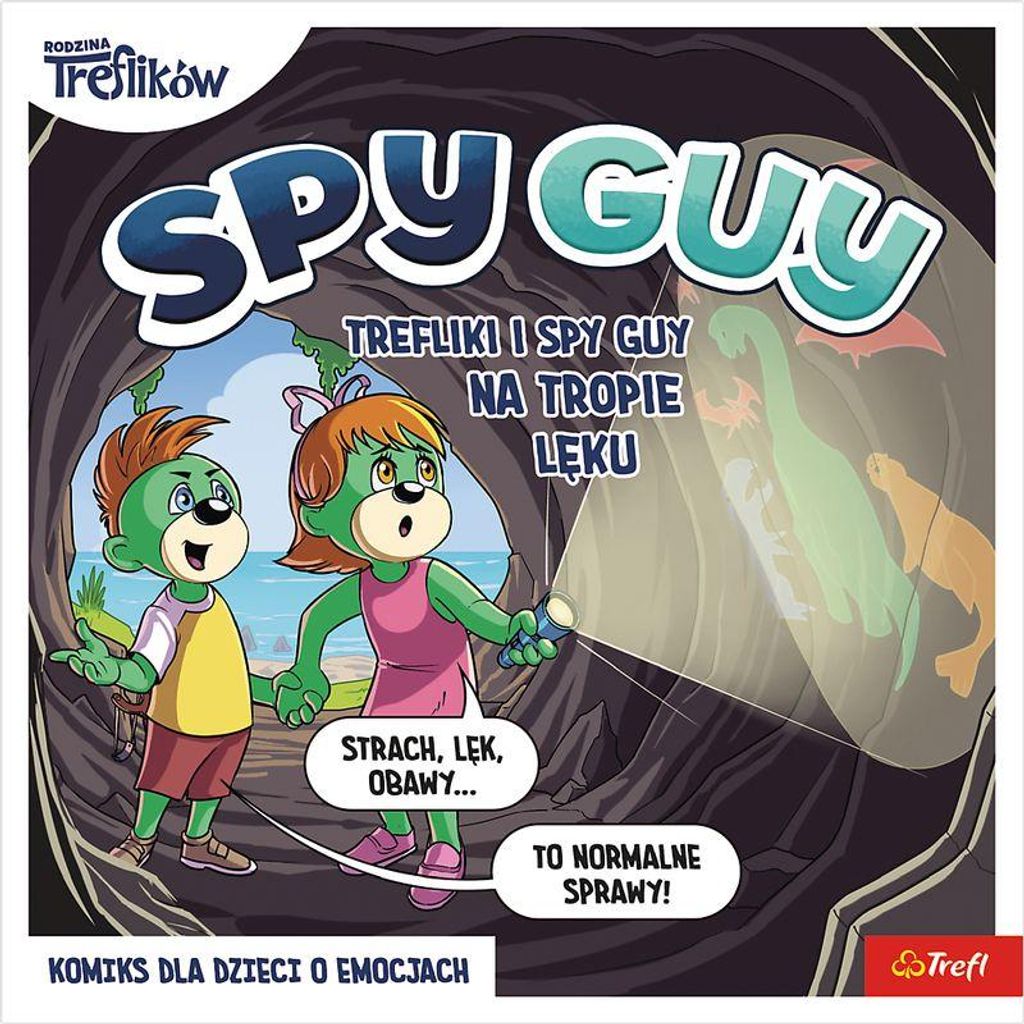 Spy Guy. Na tropie lęku. Komiks dla dzieci