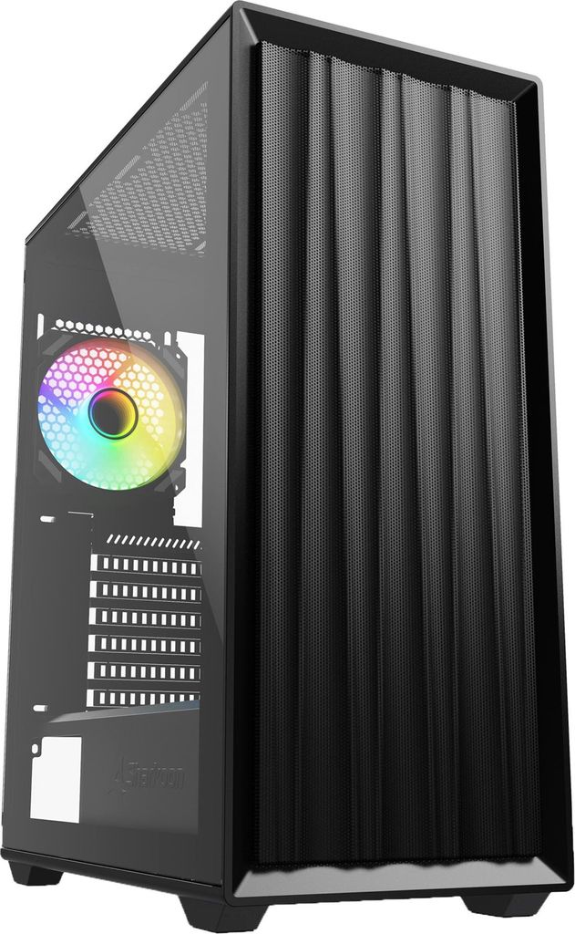 Sharkoon VK3 RGB, Tower-Gehäuse, (Tempered Glass)