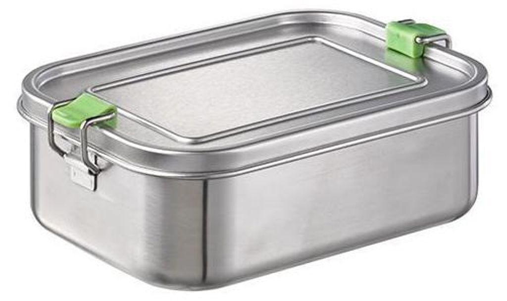 APS 66901 Brotdose LUNCHBUDDY, Edelstahl, herausnehmbarer Produktbild 