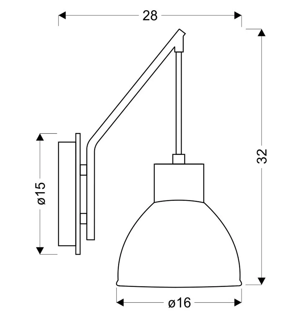 Applique Noire Vario 21-73495 : Solution Éclairage Mural Moderne E27 - 3