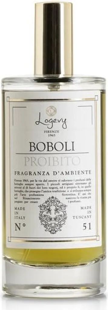 Logevy Boboli Proibito Parfum d'ambiance 100 ml aux notes de gingembre