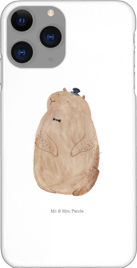 Mr. & Mrs. Panda Iphone 11 Pro Handyhülle Murmeltier - Weiß - Geschenk, Handy Case, Knigge, Anstand, Respekt, Freundlichkeit, Fröhlichkeit, Lust...