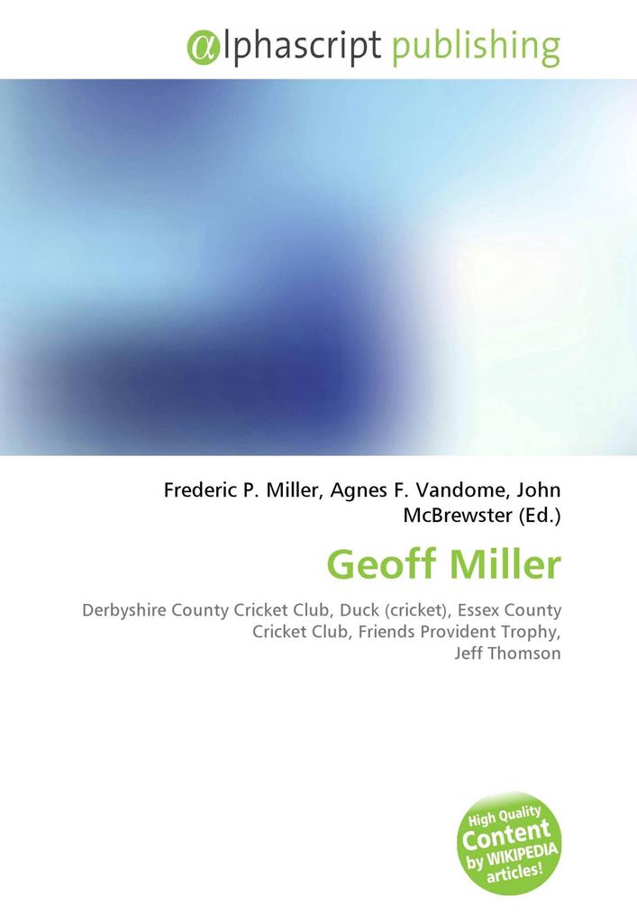 Geoff Miller