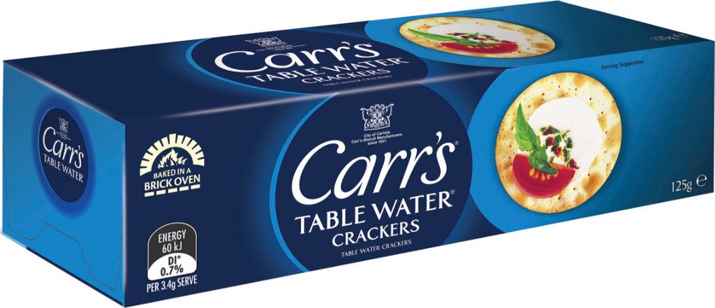 Carr's Table Water Original Cracker 125 g / Kräcker