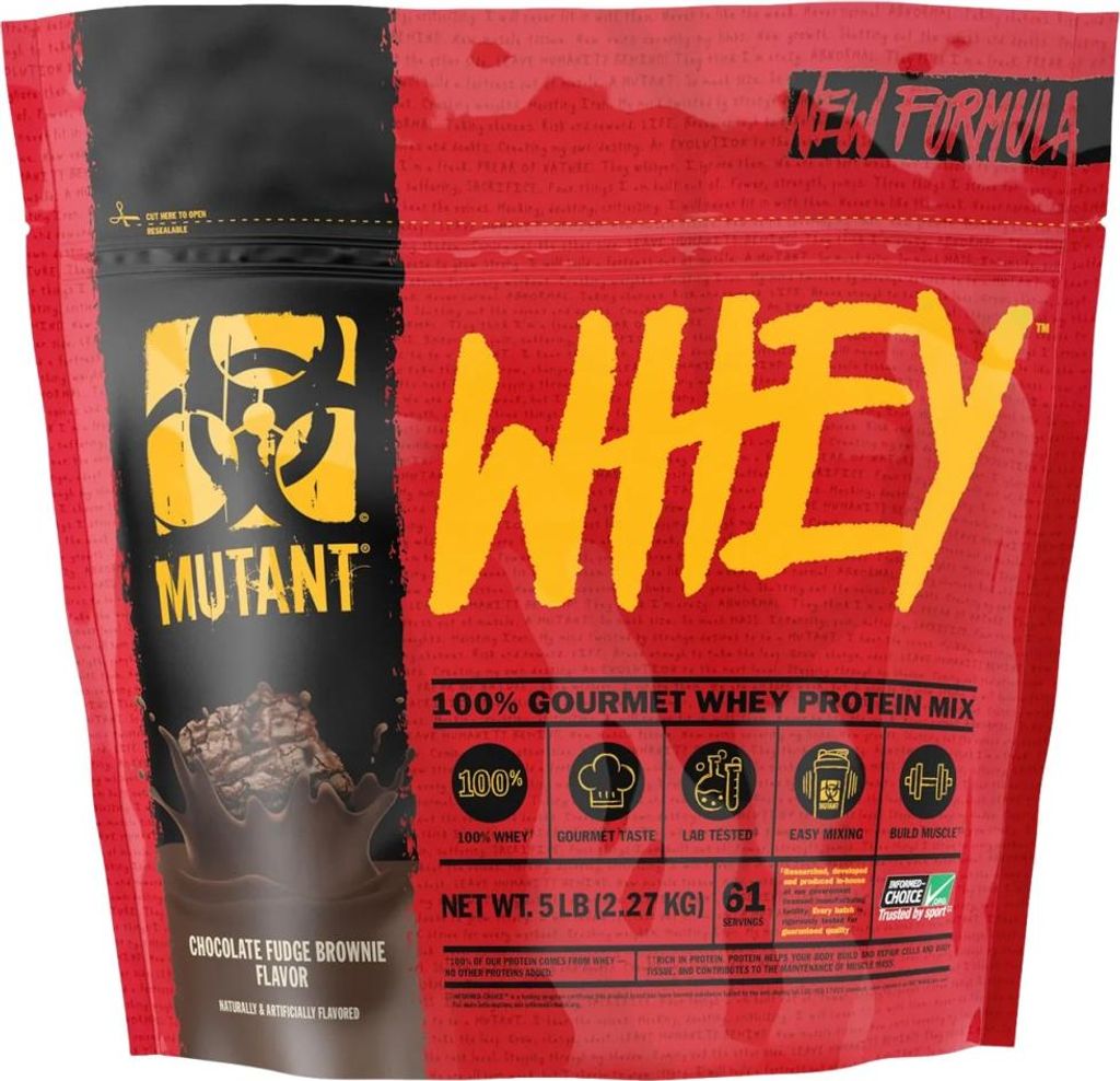 Mutant Whey 2000g (5lbs) - Triple Chocolate Produktbild 