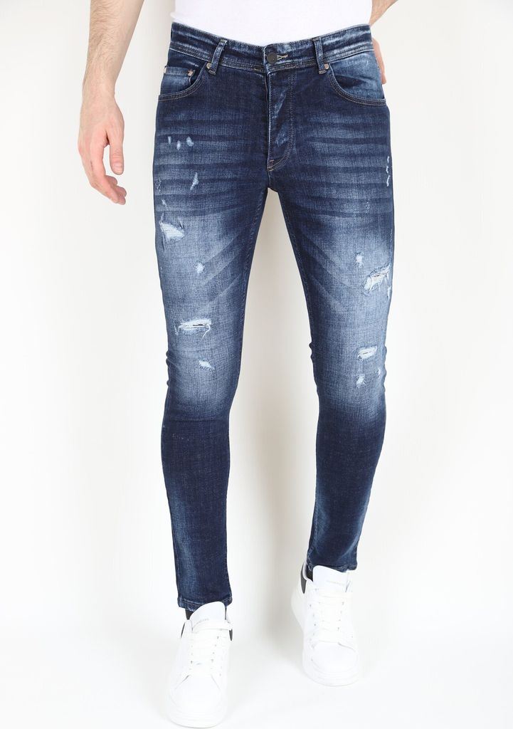 Tight Jeans Mit Löchern MM - 33