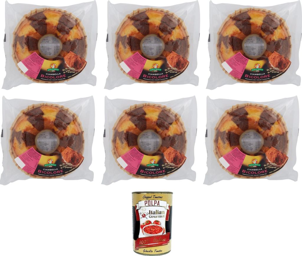 Gecchele Ciambella Bicolore Bicolor Donut Gebackenes Produktbild 