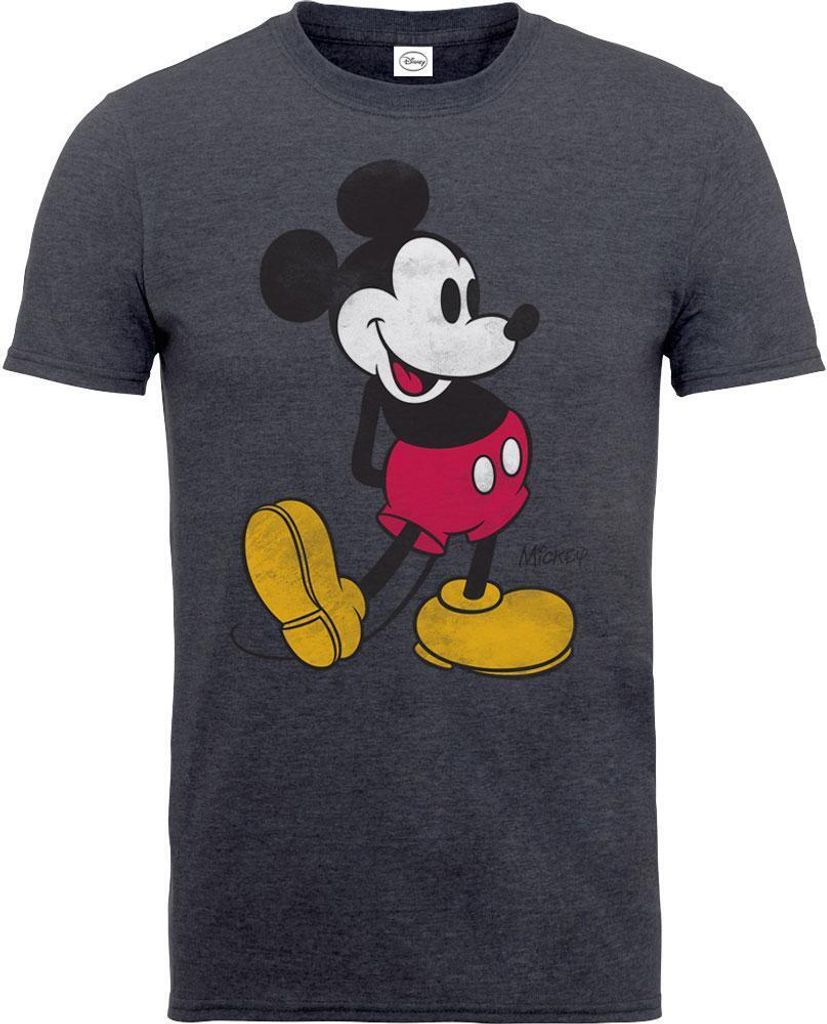Disney - T-Shirt für Herren/Damen Uni RO3303 (XXL) (Anthrazit)