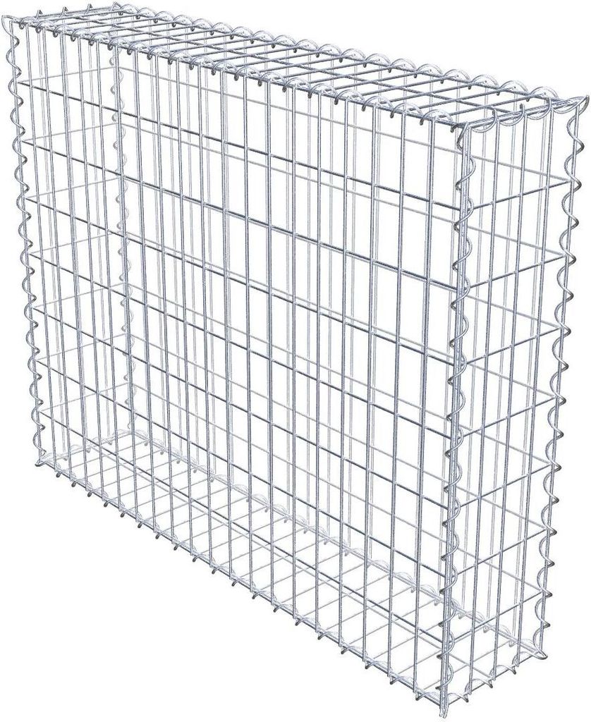 Gabion 100 cm x 80 cm x 20 cm (D x V x H), velikost ok 5 cm Obrázek produktu 