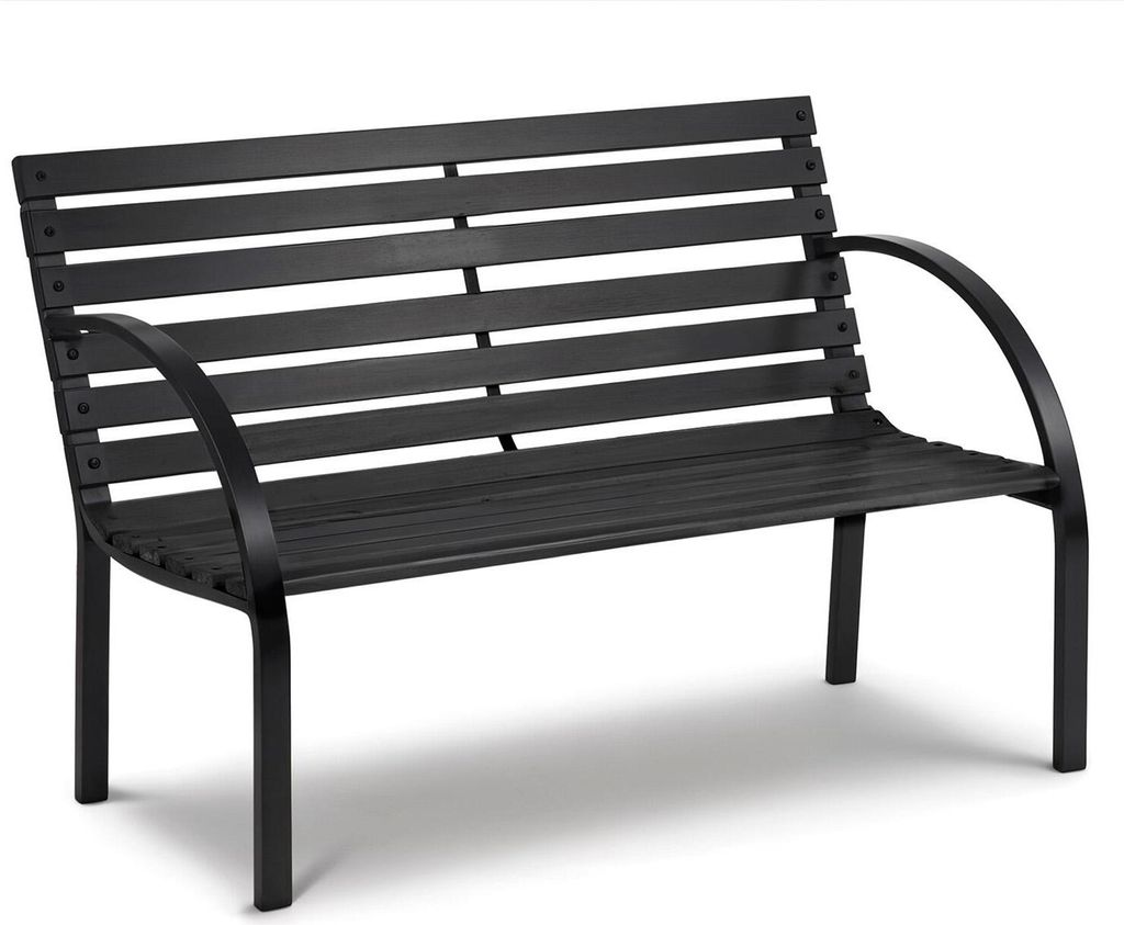 Banc de jardin avec dossier 117,5 x 83 x 57 cm Sofotel Luca Image du produit 