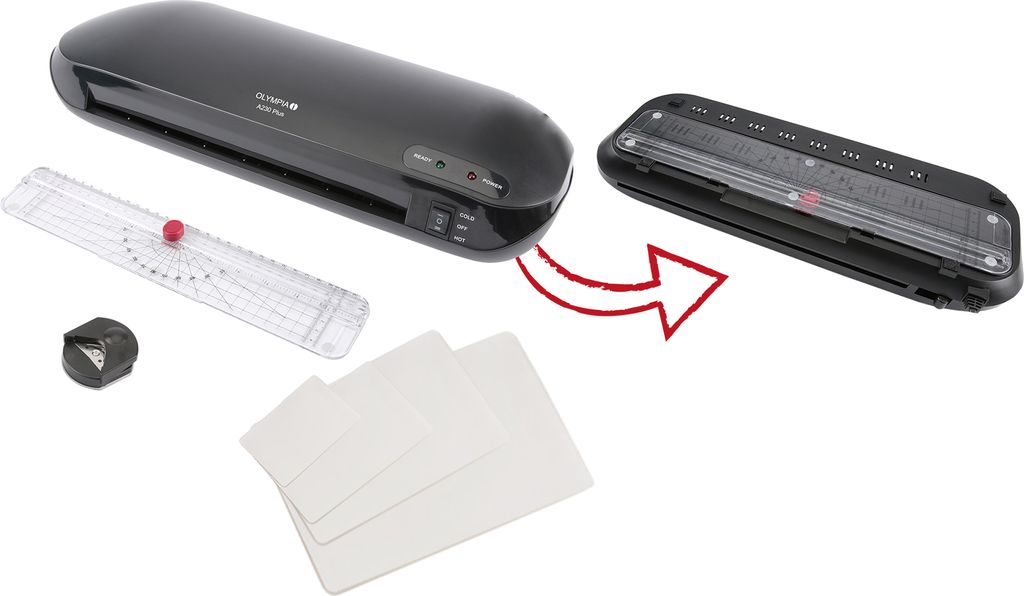Laminator OLYMPIA A 230 Plus w konfiguracji do DIN A4 Zdjęcie produktu 4