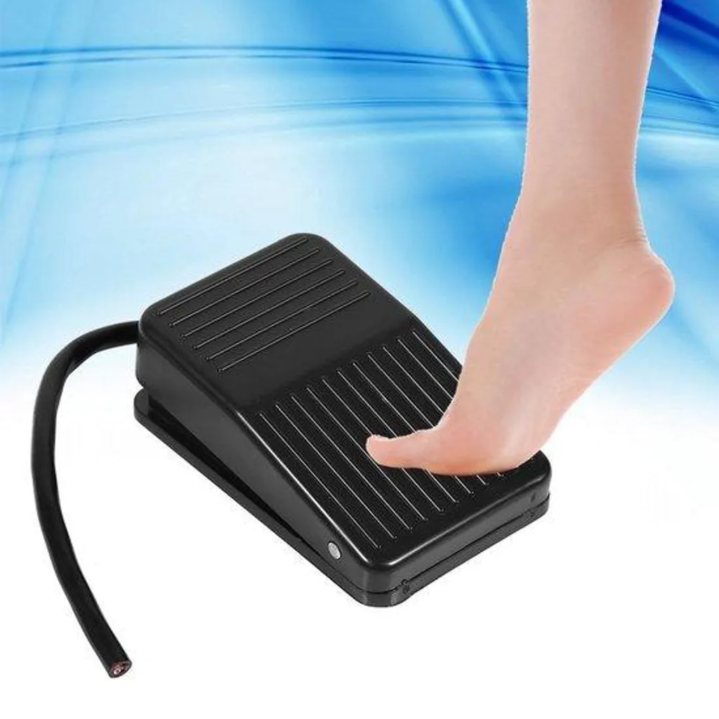 Commande au pied pour machine-outil, interrupteur de sécurité 220V 380V