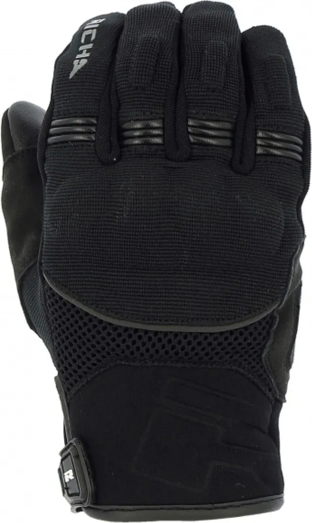 Gants de protection moto RICHA SCOPE ventilés noirs en taille XL Homme