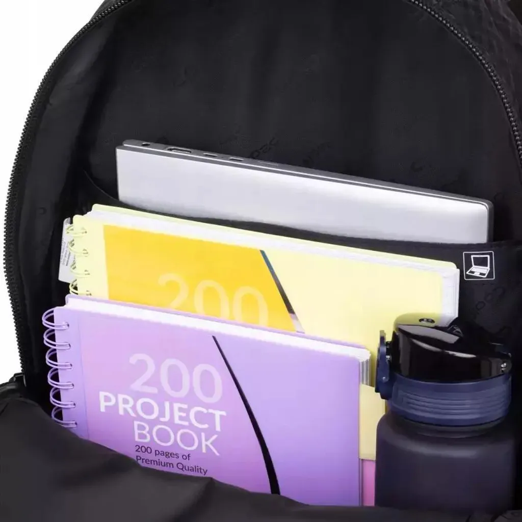 Sac à dos CoolPack SOUL 18 TRACE NET noir ergonomique de 27L - 11