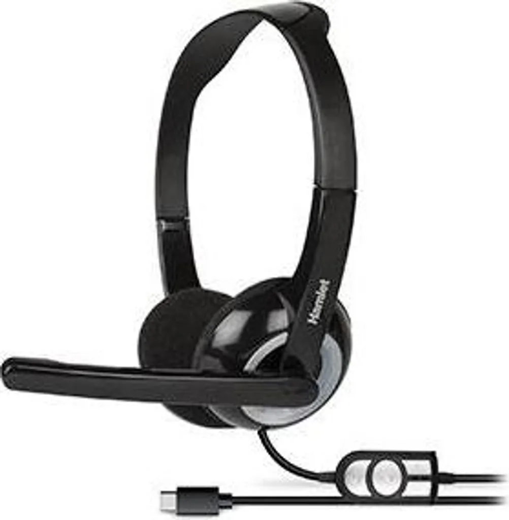 Cuffie USB-C Hamlet HHEADMUS-C: Essenzialità e Performance in Nero